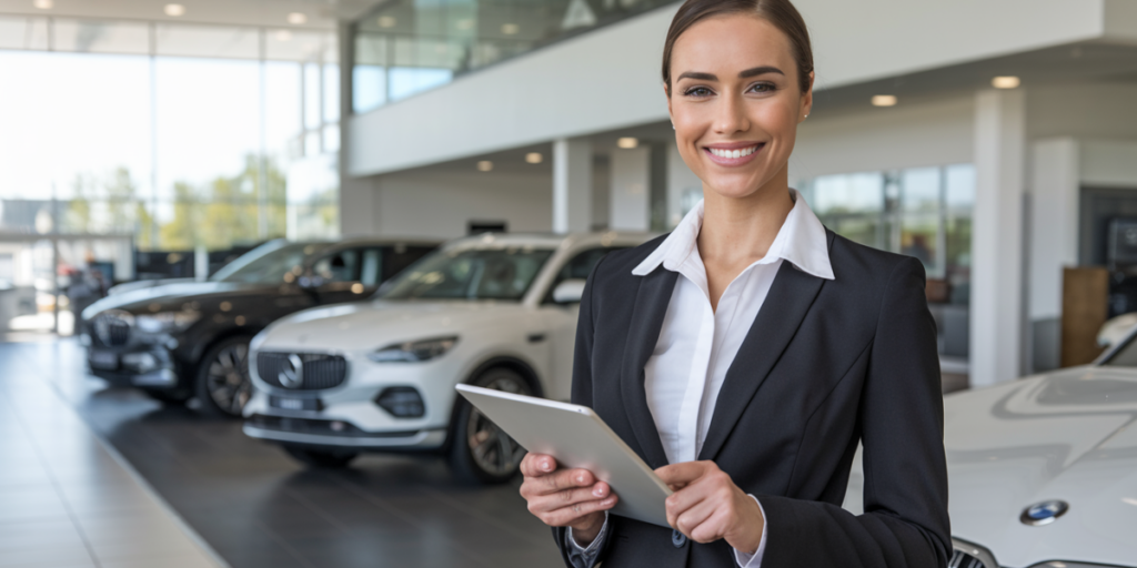 woman in automotive leadership