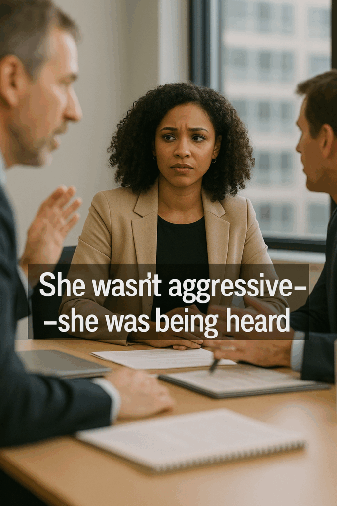 There is an unfair double standard women face with loaded language in professional settings