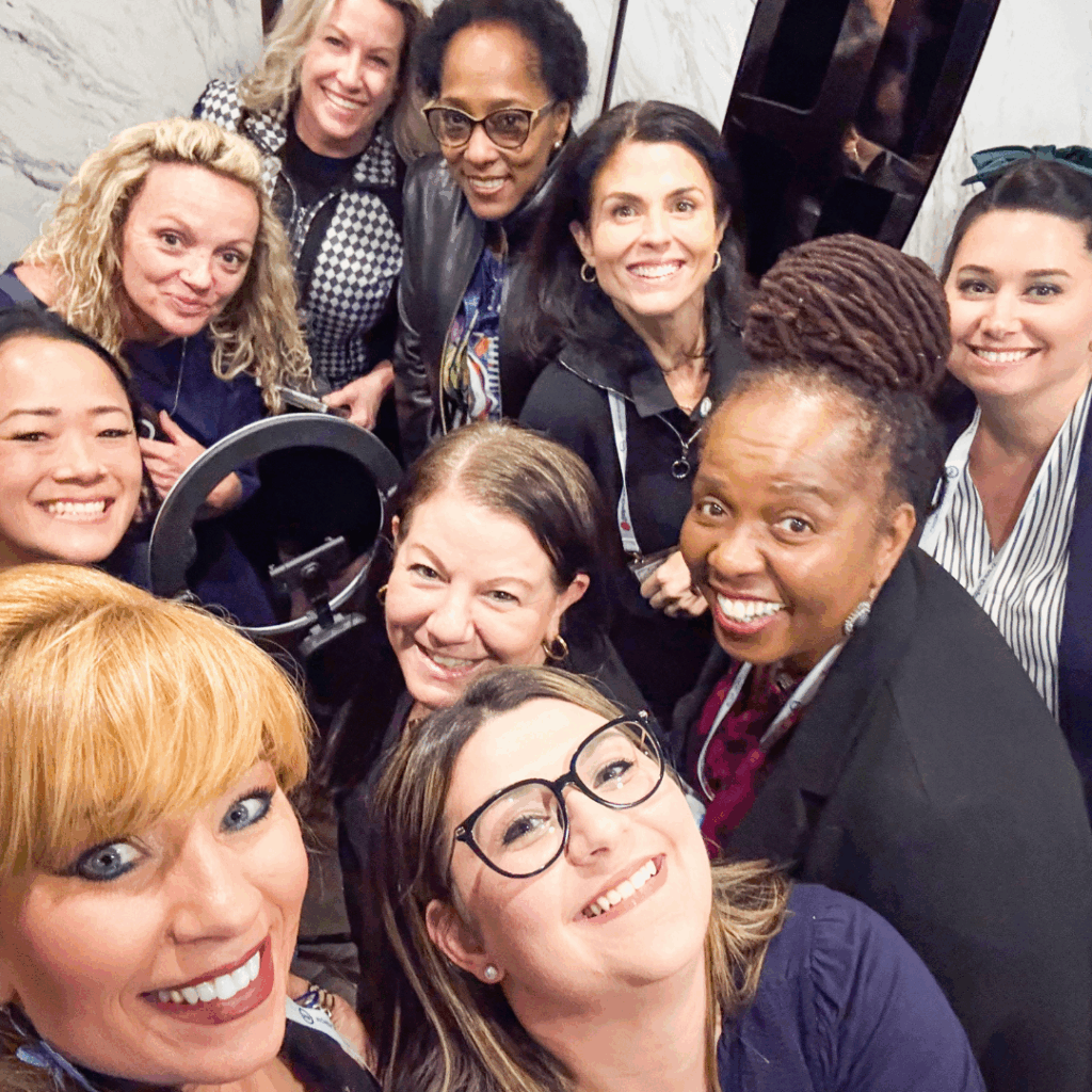 women at WIA social
