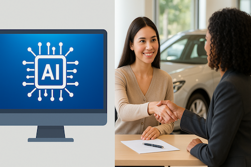 Human connection balanced with AI in automotive