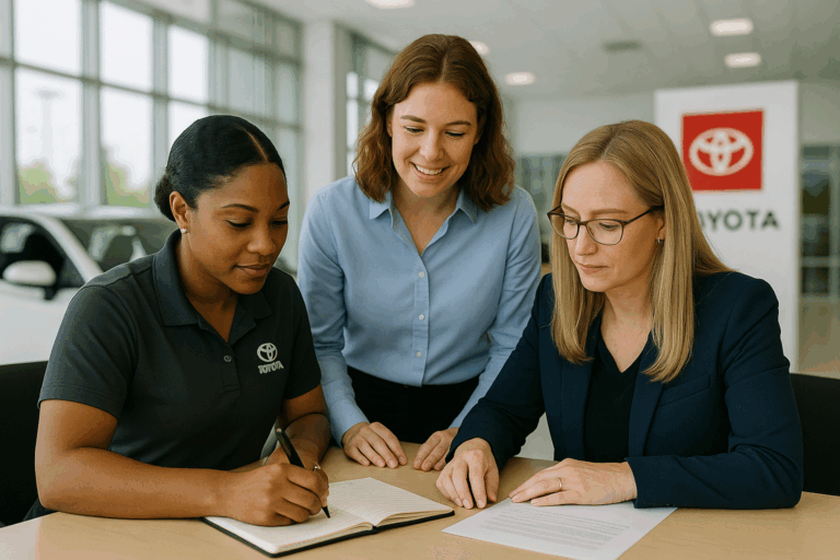 Dealership leaders applying WIA lessons