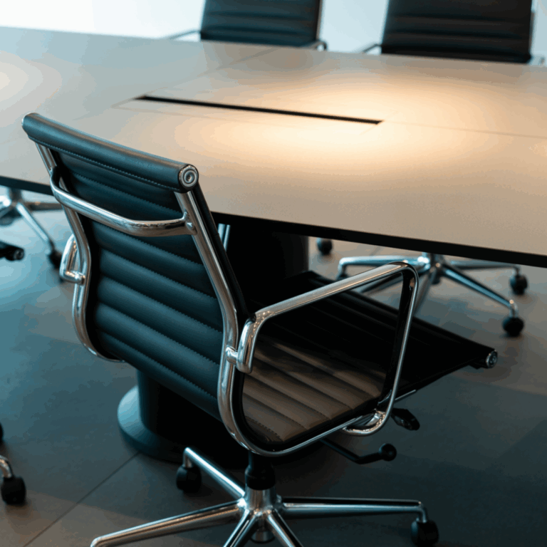 Chair symbolizing mentorship & inclusion